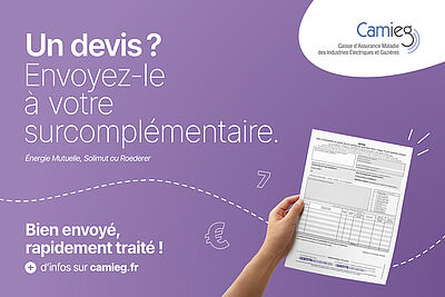 visuel montrant un devis 