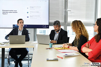 Réunion de travail au sein de la camieg