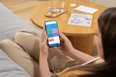 personne sur son compte ameli sur l'application smartphone